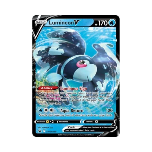 포켓몬 TCG 네오라이트 V P 소드 & 실드 프로모카드 (영문판)