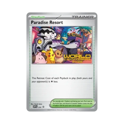 Pokemon TCG Paradise Resort P Scarlet & Violet Promos (English Ver.)