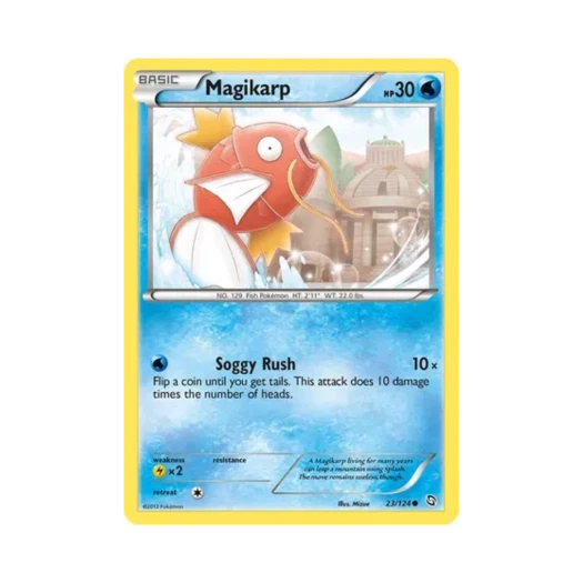 포켓몬 TCG 잉어킹 C 드래곤즈 엑잘티드 (영문판)