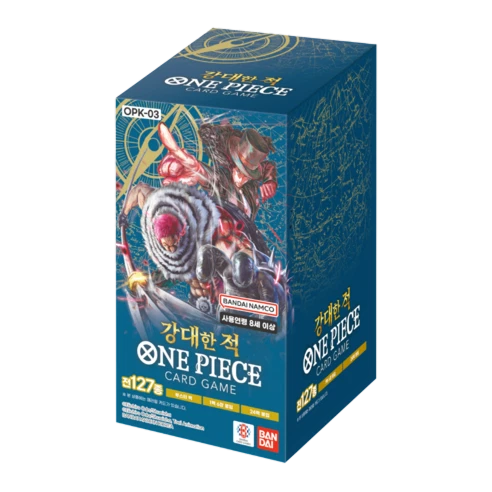 원피스 TCG OPK-03 부스터 팩 강대한 적 박스 (24팩/한글판) 상품 이미지