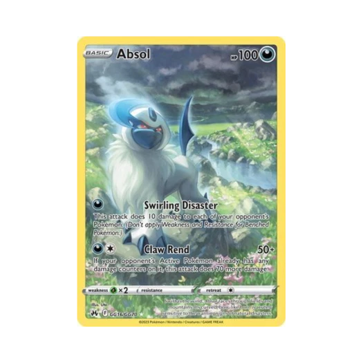 Pokemon TCG Absol R Crown Zenith (English Ver.)