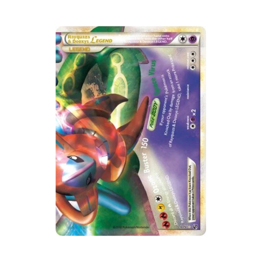 포켓몬 TCG 레쿠쟈 & 테오키스 레전드 L 언던티드 (영문판)