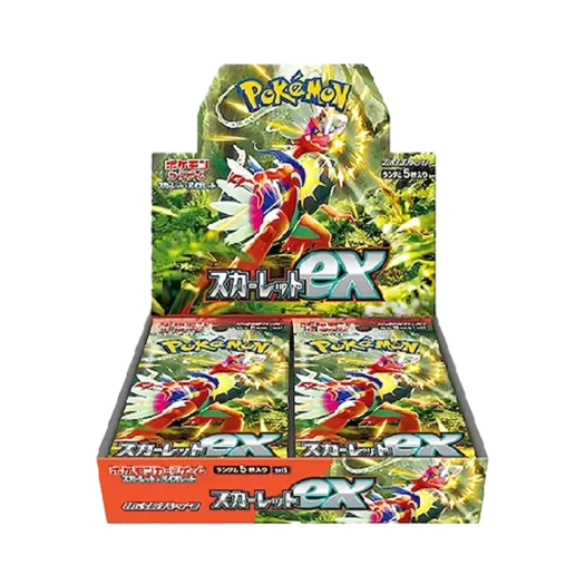 포켓몬 TCG 스칼렛 & 바이올렛 확장팩 스칼렛 ex 박스 (일어판) 카드 이미지