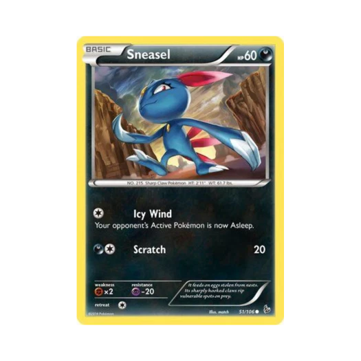 포켓몬 TCG 포푸니 C 플래시파이어 (영문판)