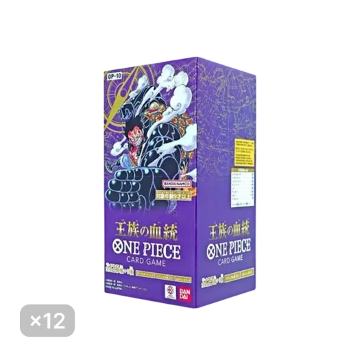 원피스 TCG OP-10 부스터 팩 왕족의 혈통 12 박스 (288팩/일어판) 카드 이미지