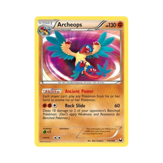 포켓몬 TCG 아케오스 RS 다크 익스플로러스 (영문판)
