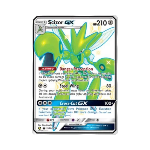 Pokemon TCG Scizor GX RSG Hidden Fates (English Ver.)