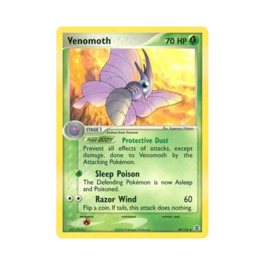 포켓몬 TCG 도나리 U EX 파이어레드 & 리프그린 (영문판)