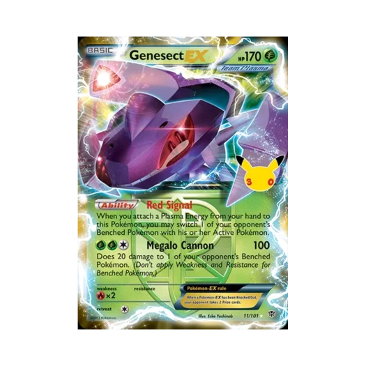 포켓몬 TCG 게노세크트 EX RHE 30주년 기념 클래식 컬렉션 (영문판)