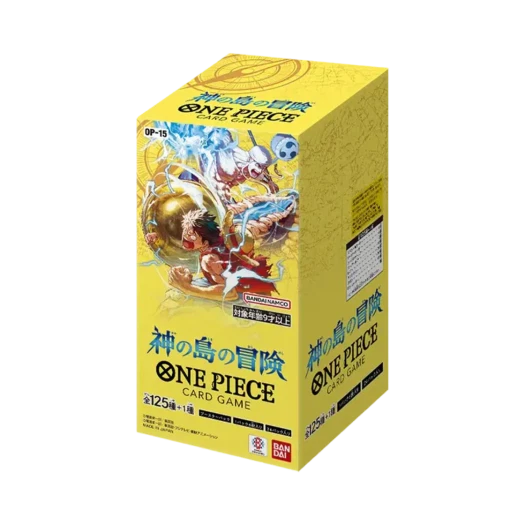 원피스 TCG OP-15 부스터팩 카미의 섬 모험 박스 (24팩/일어판) 상품 이미지