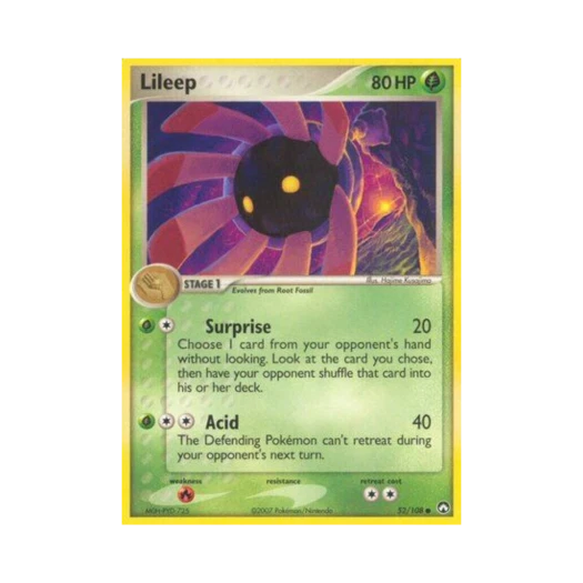 Pokemon TCG Lileep C EX Power Keepers (English Ver.)