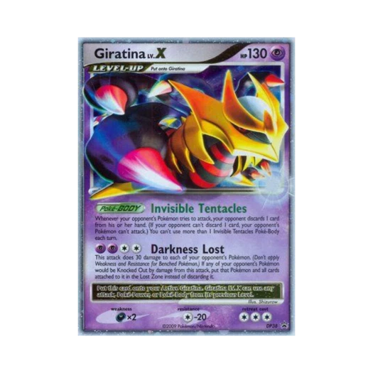 포켓몬 TCG 기라티나 LV.X P 다이아몬드 & 펄 프로모카드 (영문판)