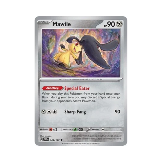 포켓몬 TCG 입치트 U 옵시디언 플레임즈 (영문판) 카드 이미지