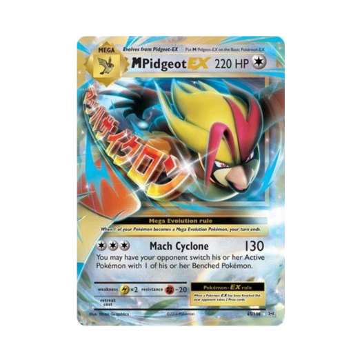 포켓몬 TCG M 피죤투 EX RHE 에볼루션즈 (영문판)