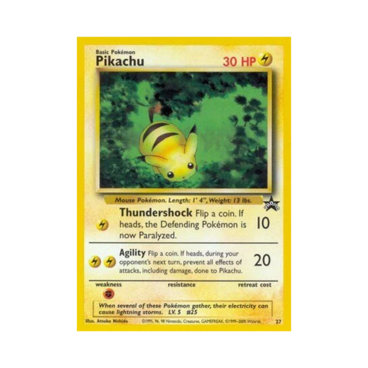Pokemon TCG Pikachu P Wizards of the Coast Promos (English Ver.)