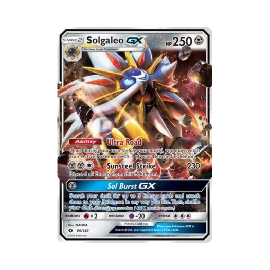 포켓몬 TCG 솔가레오 GX RHG 썬 & 문 (영문판)