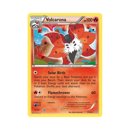 Pokemon TCG Volcarona RH Ancient Origins (English Ver.)