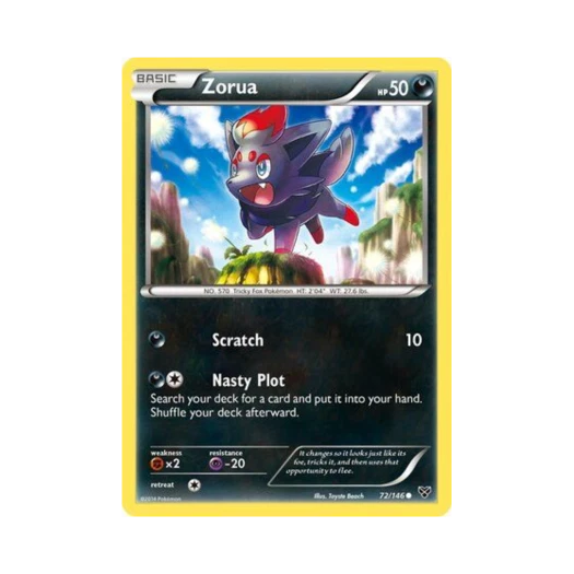 포켓몬 TCG 조로아 C XY (영문판)