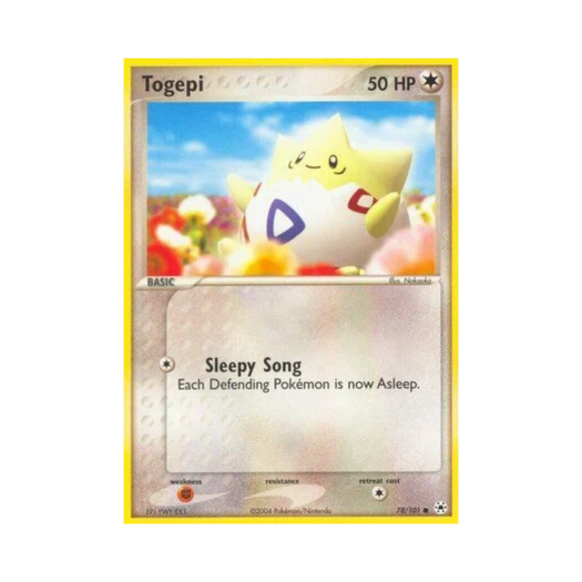 Pokemon TCG Togepi C EX Hidden Legends (English Ver.)