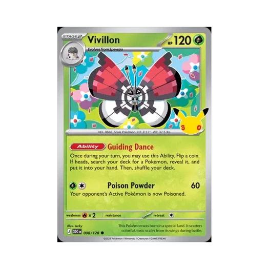 포켓몬 TCG 비비용 C 30주년 기념 (영문판)