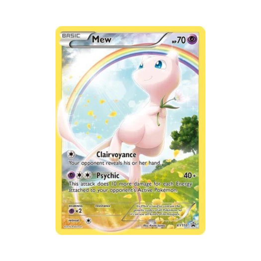 포켓몬 TCG 뮤 P XY 프로모 카드 (영문판)