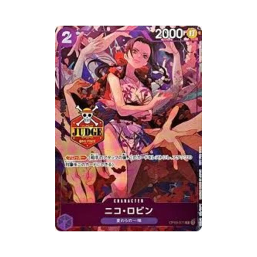 원피스 TCG 니코 로빈 C OP09-071 프로모션 카드 오피셜 저지 프로모션 팩 Vol.2 (일어판) 상품 이미지