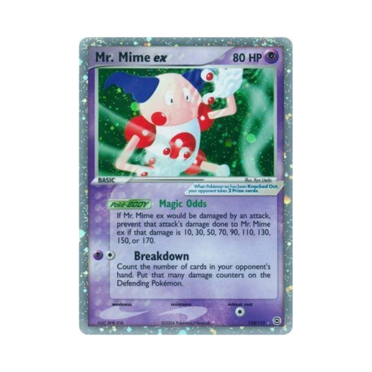 Pokemon TCG Mr. Mime ex RHe EX FireRed & LeafGreen (English Ver.)