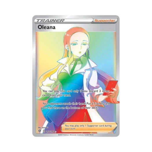 Pokemon TCG Oleana RR Rebel Clash (English Ver.)