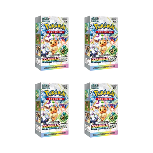 포켓몬 TCG 스칼렛 & 바이올렛 하이클래스팩 테라스탈 페스타 EX 4박스 (총 40팩/한글판)