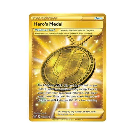 Pokemon TCG Hero's Medal RS Vivid Voltage (English Ver.)