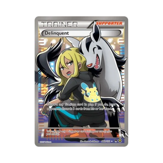 포켓몬 TCG 무서운 아가씨 RU 옐로우 A 얼터네이트 (영문판)