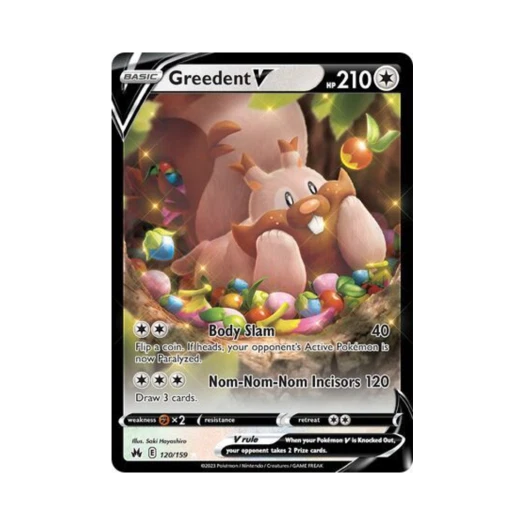 포켓몬 TCG 요씽리스 V R 크라운 제니스 (영문판)