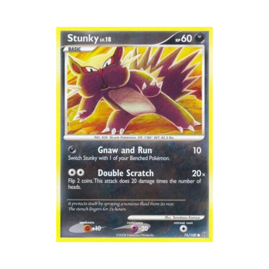 포켓몬 TCG 스컹뿡 C 스톰프론트 (영문판)