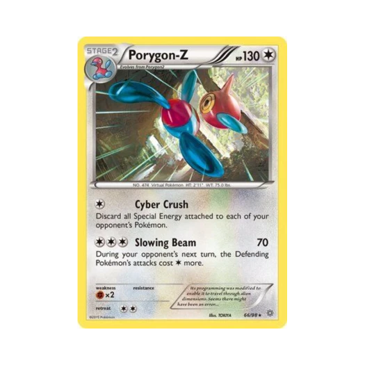 Pokemon TCG Porygon Z R Ancient Origins (English Ver.)