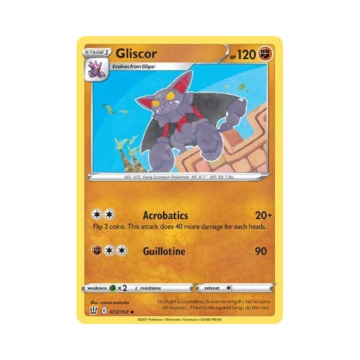 포켓몬 TCG 글라이온 U 배틀 스타일즈 (영문판)