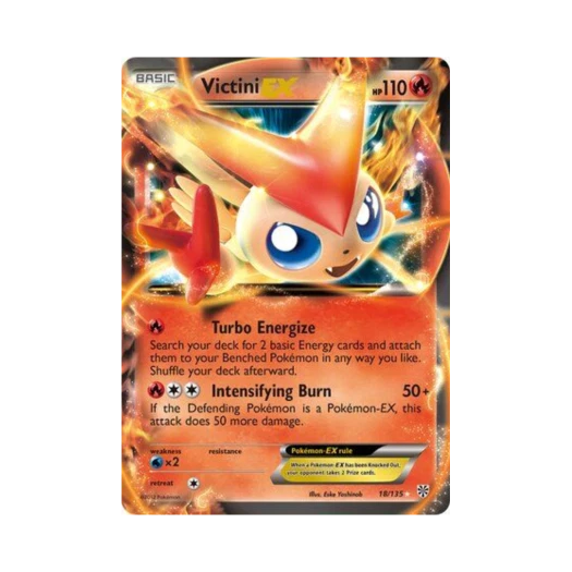 포켓몬 TCG 비크티니 ex RHE 플라스마 스톰 (영문판)