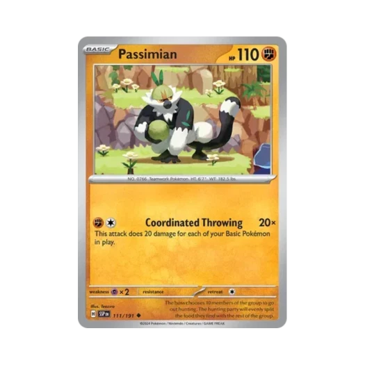 Pokemon TCG Passimian U Surging Sparks (English Ver.)