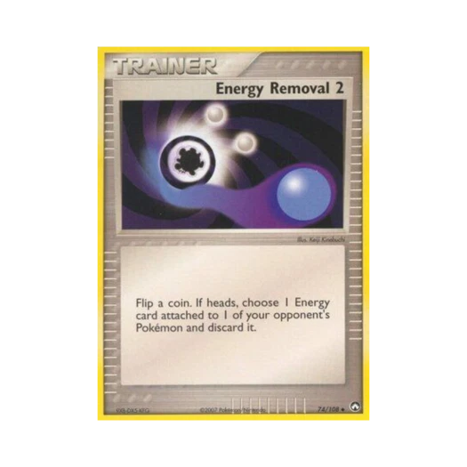 포켓몬 TCG 에너지 리무버 2 U EX 파워 키퍼스(영문판)