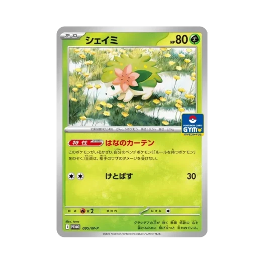 포켓몬 TCG 쉐이미 P 짐프로모 카드 팩 프로모 카드 (일어판) 카드 이미지