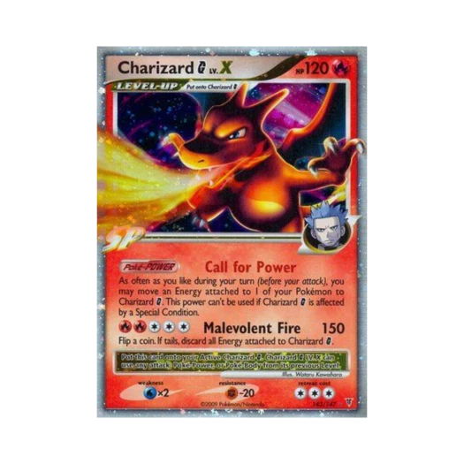 Pokemon TCG Charizard G LV.X RHL Supreme Victors (English Ver.)