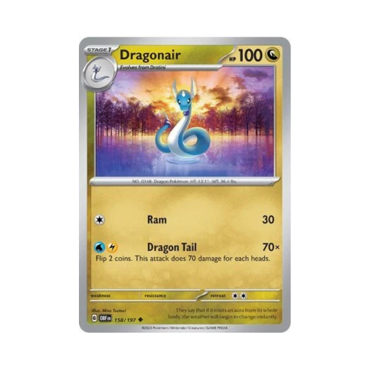 Pokemon TCG Dragonair U Obsidian Flames (English Ver.)