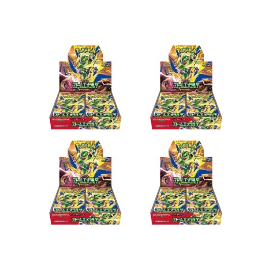 포켓몬 TCG 메가 확장팩 스톰에메랄다 4 박스 (120팩/일어판)