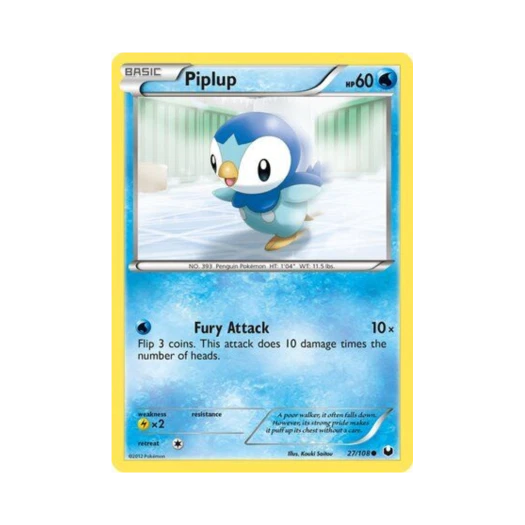 포켓몬 TCG 팽도리 C 다크 익스플로러스 (영문판)
