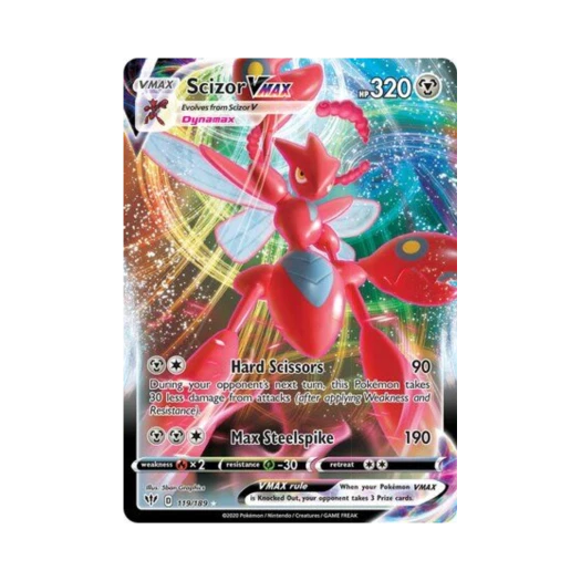 포켓몬 TCG 핫삼 VMAX HRV 다크니스 어블레이즈 (영문판)