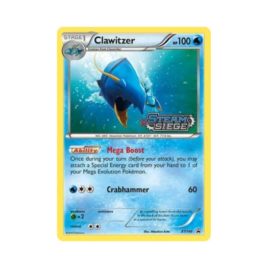 포켓몬 TCG 블로스터 P XY 프로모 카드 (영문판)