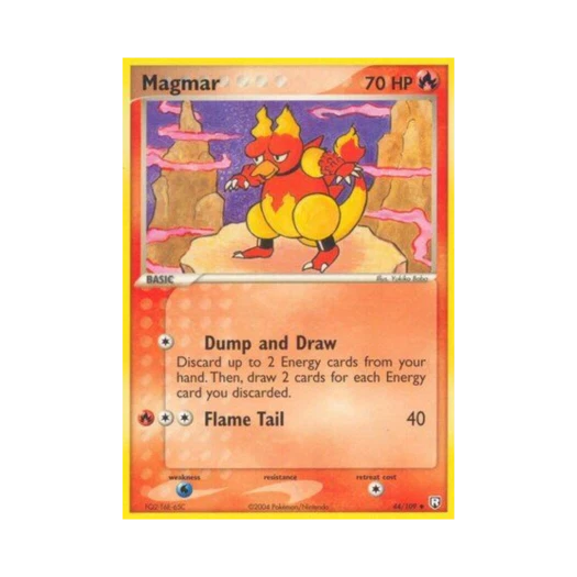 포켓몬 TCG 마그마 U EX 로켓단 리턴즈 (영문판)