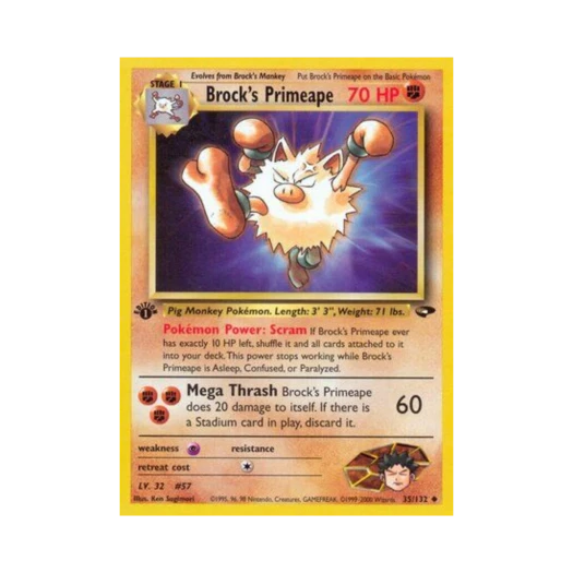 포켓몬 TCG 웅의 성원숭 U 짐 첼린지 (영문판)