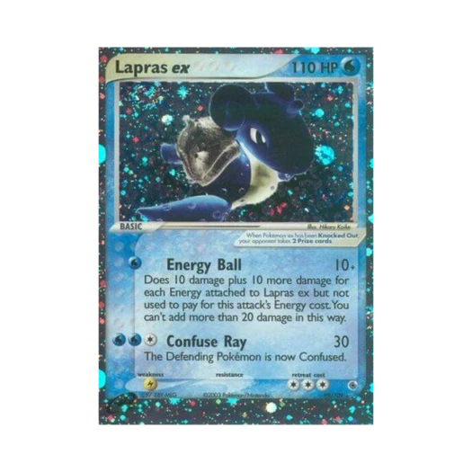 포켓몬 TCG 라프라스 ex RHe EX 루비 & 사파이어 (영문판)