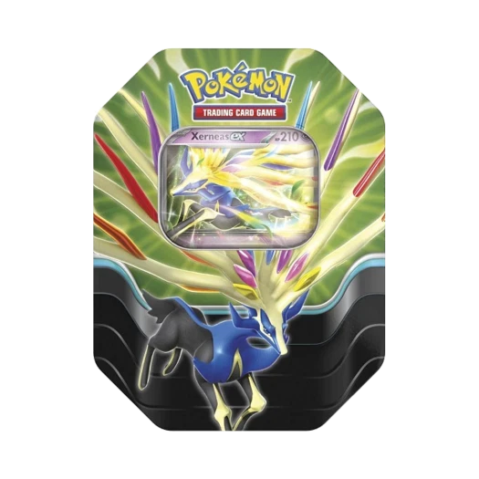포켓몬 TCG 아주르 레전드 틴 제르네아스 ex (영문판)
