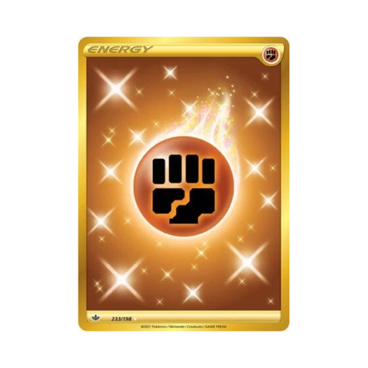 포켓몬 TCG 기본 격투 에너지 RS 칠링 레인 (영문판)